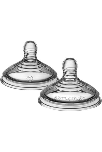 tommee tippee Advanced Anti-Colic Baby Bottle Teats, Medium Flow, 3+ Months, ...