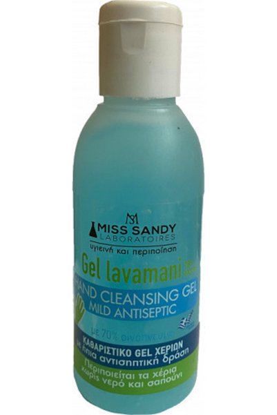 Miss Sandy Αντισηπτικό Τζελ Χεριών 80ml