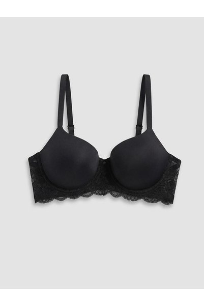 LC Waikiki Underwire Non-Padded Embroidered T-Shirt Bra (S6)