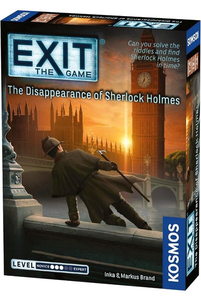 Generic لعبة EXIT: اختفاء شيرلوك هولمز - مصير غامض |   غرفة الهروب |   ألغاز ...