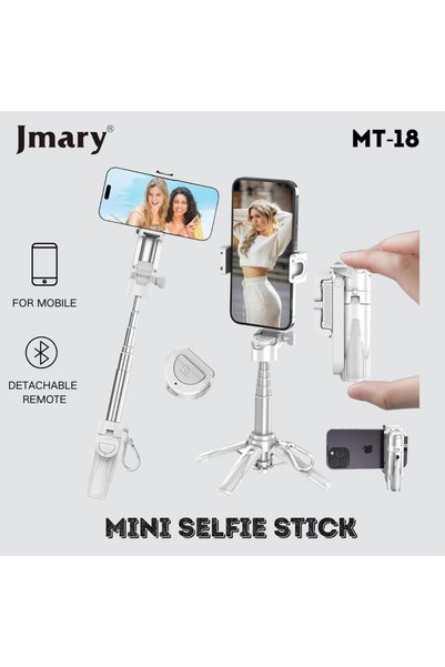 Jmary MT-18 Mini Selfie Stick with Bluetooth Remote