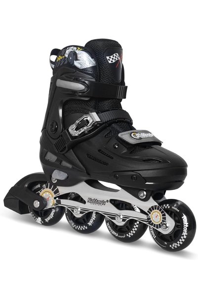 Generic Kids Inline Skates Adjustable Light up Wheels Blades Roller for Boys ...