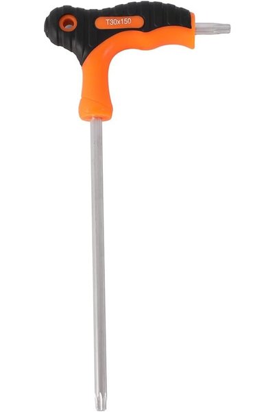 Generic T-Handle Torx Screwdriver -T30 Orange- Corrosion-Resistant Double-End...