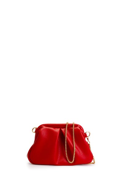 minebag Clutch Form Long Strap Degas Women's Bag Silver