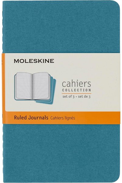 Generic دفتر يوميات، غلاف ناعم، حجم الجيب (3.5 × 5.5 بوصة)، مسطر، أزرق فاتح، ...