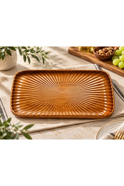 Adana Pasta Malzemeleri ERT-BMB-301 حامل عرض من الخيزران