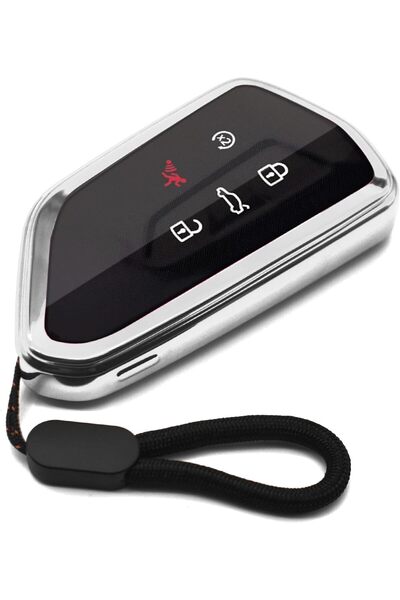 Generic غطاء حافظة مفتاح السيارة مناسب لـ VW Volkswagen ID.4 Atlas MK8 GTI Go...