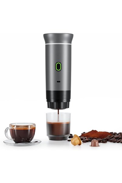 Generic Portable Espresso maker, Travel Coffee Machine for Camping, Car Self-...