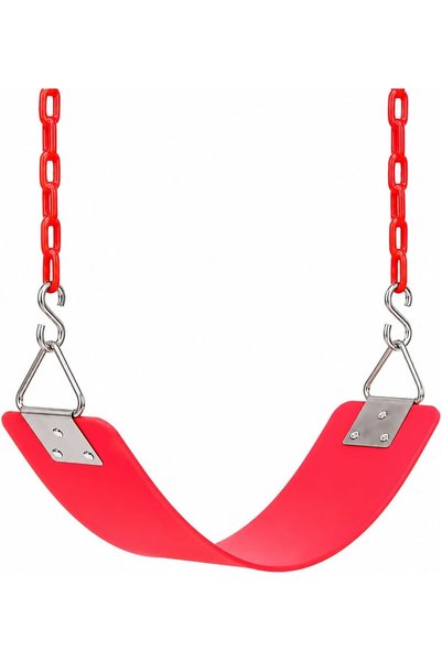 Generic Swing Seat with 150cm Anti-Rust Chains Thermoplastic Coated Support 1...