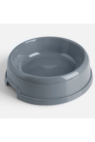 ANTBRO Bol din Plastic Gri 1L pentru Câini și Pisici cu Piciorușe Antiderapan...