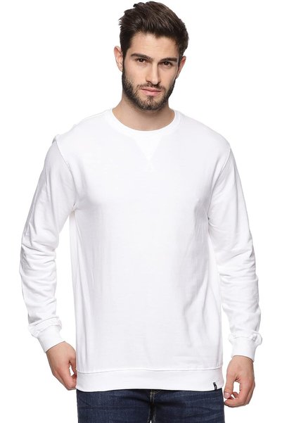 Generic Men's Premium Cotton Full Sleeves Sweatshirt