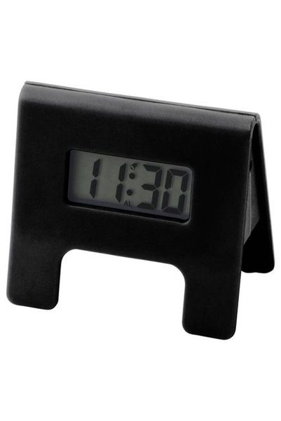IKEA KUPONG çalar saat, siyah, 7x6 cm
