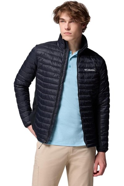 Generic Men Powder Pass Hybrid Jacket Puffer jacket (pack of 1)