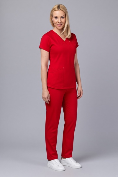tag Costum Medical Premium Damă LADYCOOL– Uniformă Medicală din Bumbac Subțir...