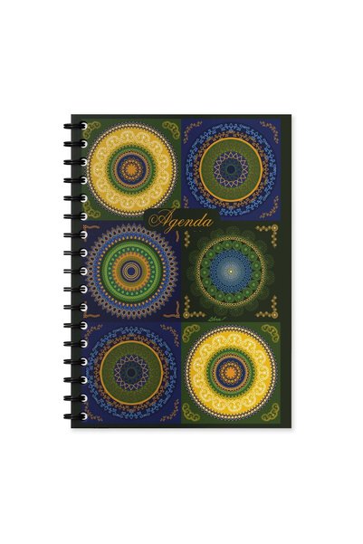 Libra Agenda A5 nedatata coperta carton model Mandale M2