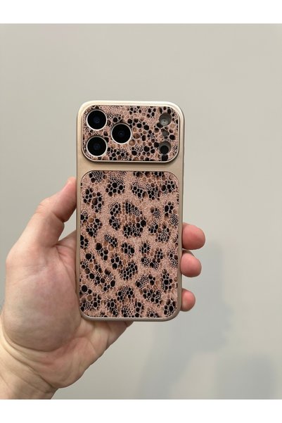 YZGOLDEN iPhone 18 Pro Compatible Gold French Lace Pattern Luxury Phone Case ...