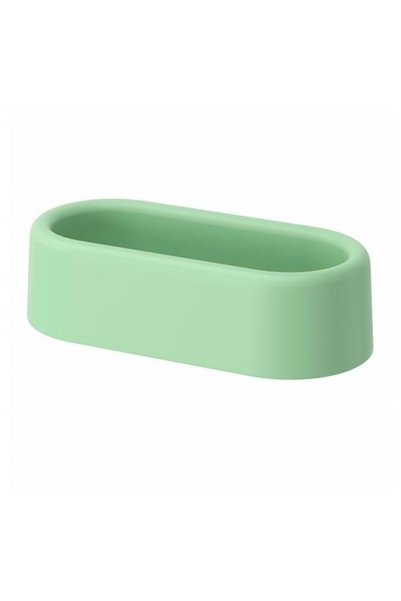 IKEA HUMLESJÖN vantuzlu sepet, açık yeşil, 26x13x7 cm