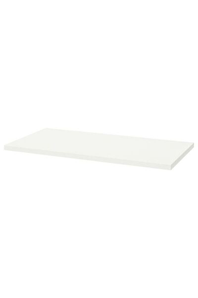IKEA LAGKAPTEN çalışma masası tablası, beyaz, 120x60 cm