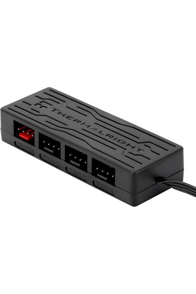Generic موزع مراوح X4 PWM - وحدة تحكم بـ 4 منافذ 4-بين، موزع تبريد متعدد الوا...