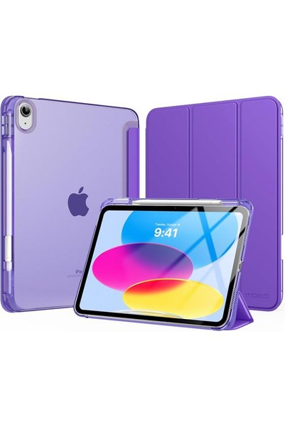 MOKOBARA حافظة MoKo لجهاز iPad (A16) الجيل الحادي عشر مقاس 11 بوصة 2025 مع حا...