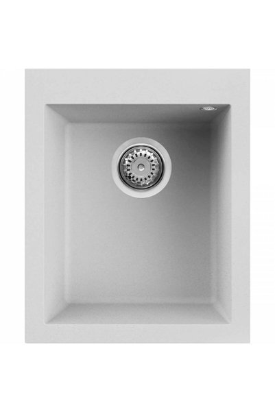 Karag Νεροχύτης Κουζίνας QUADRA 100 Bianco 68 ELLECI 41x50cm