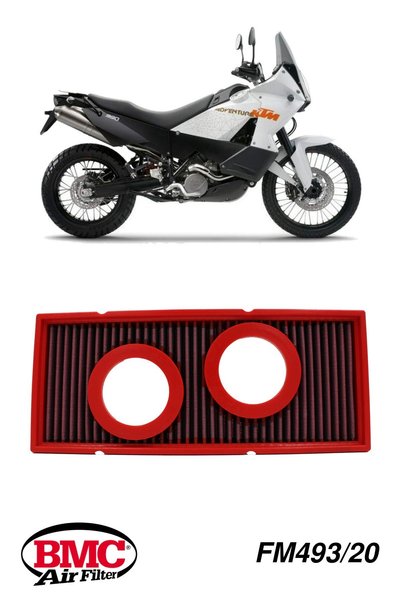 Bmc FM493/20 KTM 990 Adventure, Super Duke, Supermoto 2005-2014 Kutu İçi Hava Filtresi