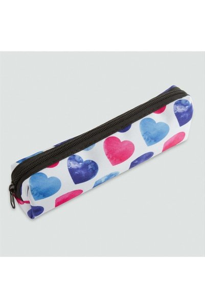 TakÇalıştır Heart Patterned Pen Holder Wallet