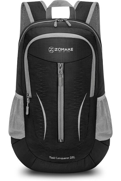 ZOMAKE Foldable Backpack Lightweight Packable 25 L, Small Hiking Daypack