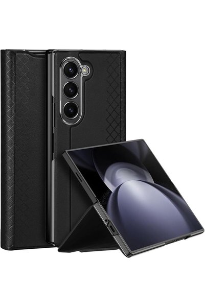 Dux Ducis Bril Series Leather Case with Hinge Protection for Samsung Galaxy Z...