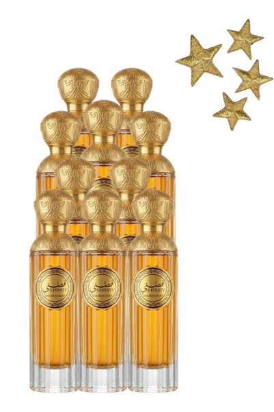 Al aqeeq 10 قطع Gissaty Golden Dust Perfume 100مل