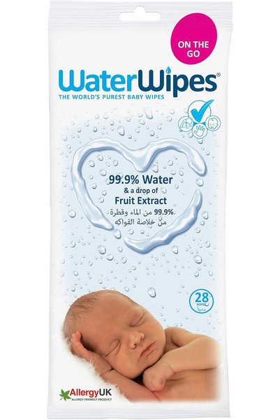 WaterWipes مناديل ووتر وايبز للأطفال 60 منديل
