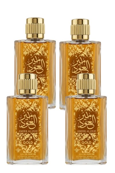 AMEER 4 قطع Al Oud Gold عطر 100ML