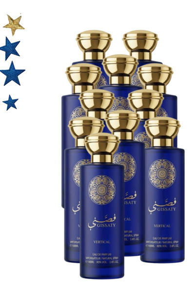 Al aqeeq 11 قطعة Gissaty Vertical Perfume 100ML