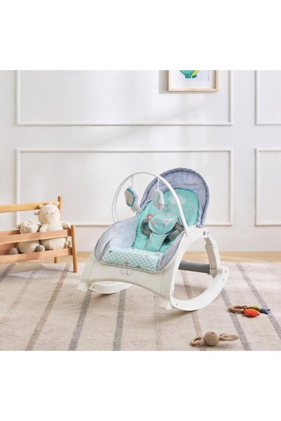 My Baby 2-in-1 Baby Chair, Rocking Chair and Dining Chair with Games and Musi...
