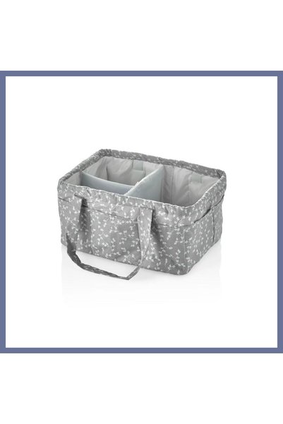 dilaratrendhousee Katlamalı Anne & Bebek Organizer 795 Gri Çiçek · Renk: Gri Çiçek DLRA