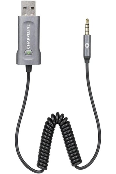 CHAPPELINE محول سيارة لاسلكي، مستقبل صوت بلوتوث، UX02، USB-A مع كابل 3.5 ملم،...