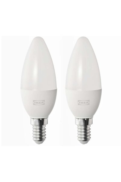 bulbs SOLHETTA LED bulb E14 470 lumen, chandelier/opal white