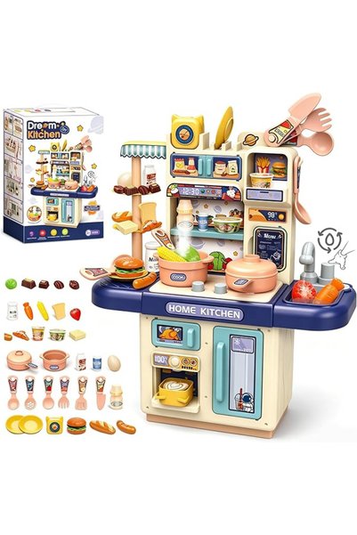 GENERAL 34Pcs Kitchen Pretend Toy Set, Kids Mini Kitchen Toys, Simulation Coo...