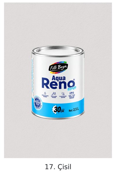 Filli Boya Aqua Reno Banyo Su Bazlı Fayans, Karo, Dolap ve Tezgâh Yenileme Bo...
