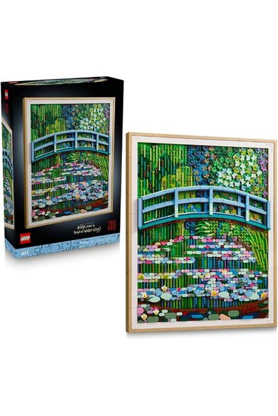 LegoPazar ليغو آرت كلود مونيه - جسر فوق بركة من زنابق الماء 31220