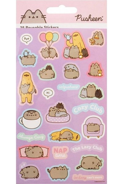 Pyramid Επαναχρησιμοποιούμενα Αυτοκόλλητα PUSHEEN