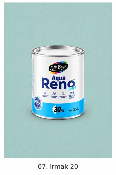 Filli Boya Aqua Reno Banyo Su Bazlı Fayans, Karo, Dolap ve Tezgâh Yenileme Bo...