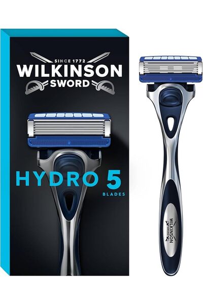 Wilkinson Sword ماكينة حلاقة هايدرو 5 من ويلكنسون سورد بخرطوشة 5 شفرات مع أدا...