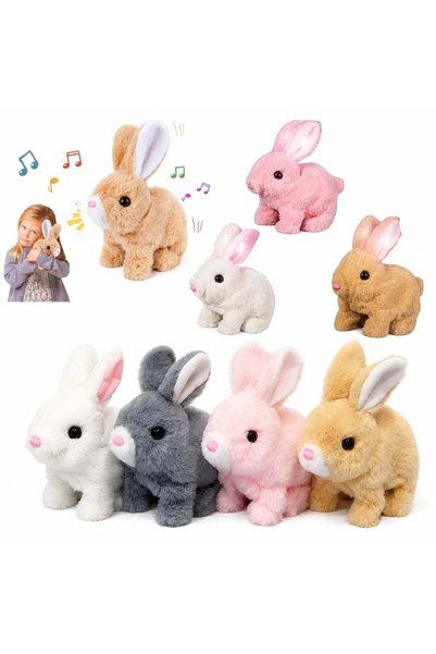 Reduceri Engros Jucarie Iepuras Interactiva, 12/set cu Lumina si Muzica 15x9c...