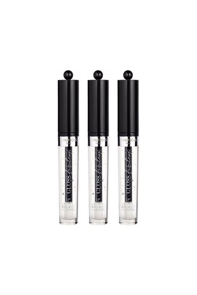 Bourjois 3x PACK Gloss fabuleux lip gloss # 01 3.5 ml