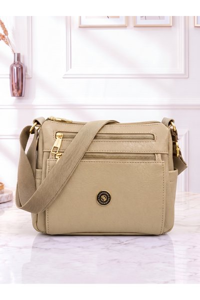 Lifonbag Γυναικείο λουράκι χιαστί καθημερινής χρήσης με 4 θήκες και φερμουάρ ...