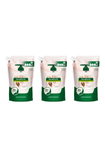 Palmolive Pachet de 3 rezerve de săpun lichid de mâini, Palmolive, Proteine d...