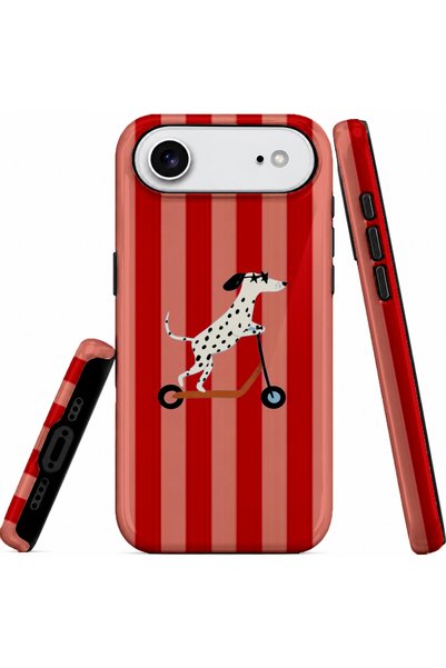 EDELFU متوافق مع iPhone 17 AiR - غطاء سكوتر كوبي، غطاء مزدوج الطبقات، غلاف حم...