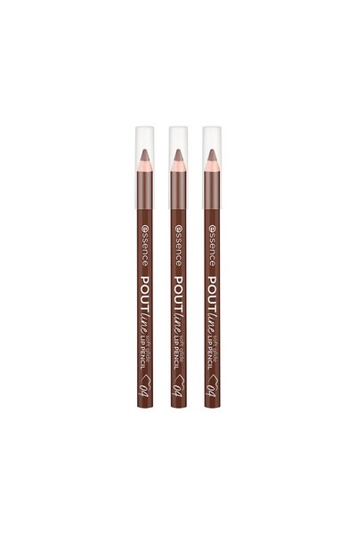 Essence 3x Πακέτο Poutline Soft Glide Lipliner # 04 – Cocoa Me Crazy, 0.62 γρ...