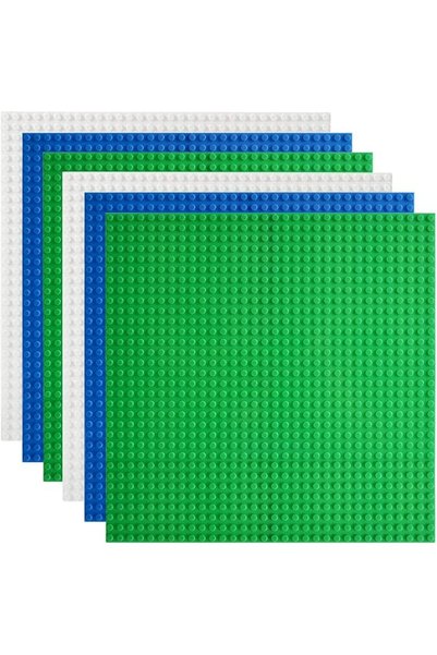 GENERAL Tocokimo Building Block Baseplates 32X32, Gray Building Block Base Pl...